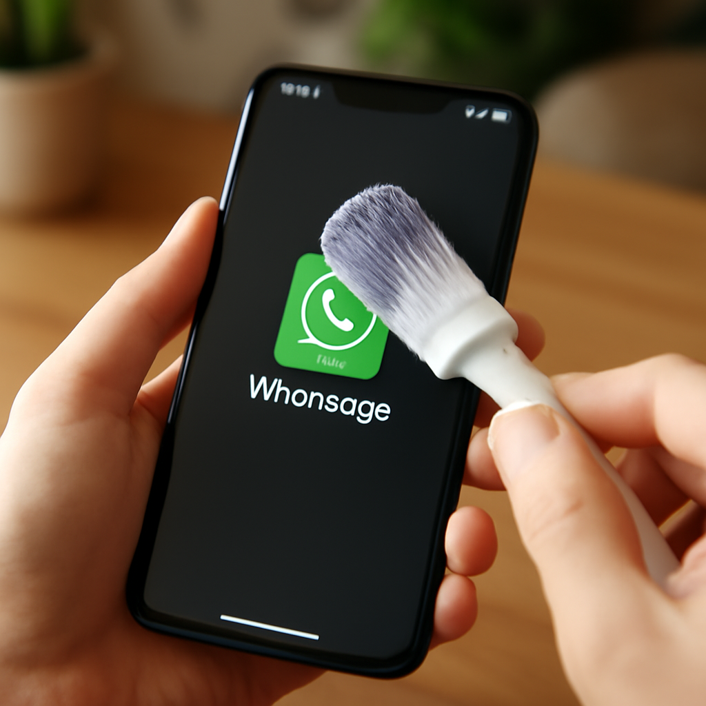 очистка WhatsApp iPhone