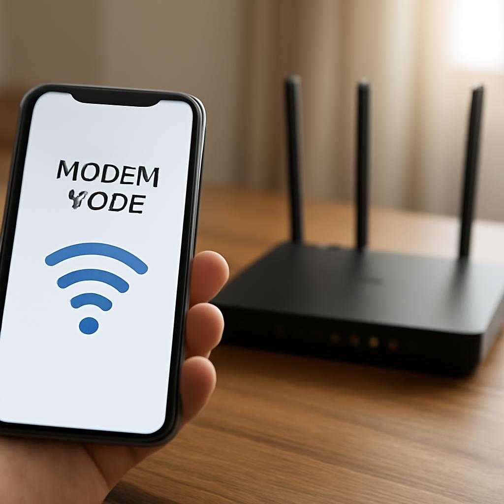 режим модема